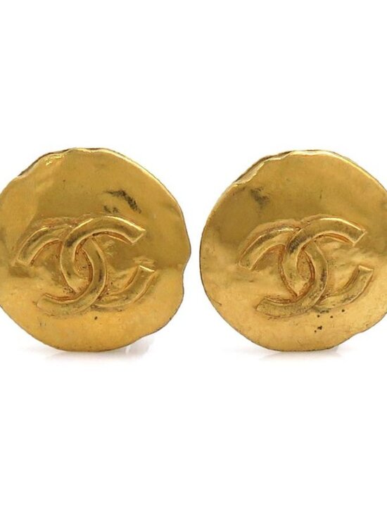 Chanel Earrings CC Logo